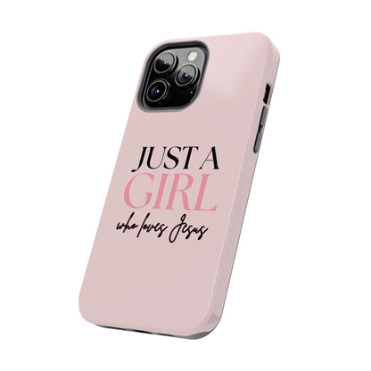 Just A Girl Trendy Phone Case