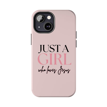 Just A Girl Trendy Phone Case