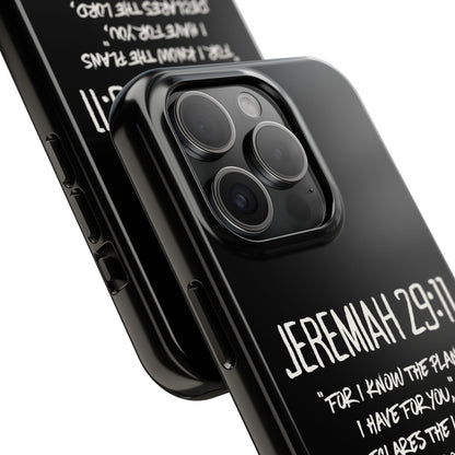 Jeremiah 29:11 Bible Verse Phone Case