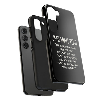 Jeremiah 29:11 Bible Verse Phone Case