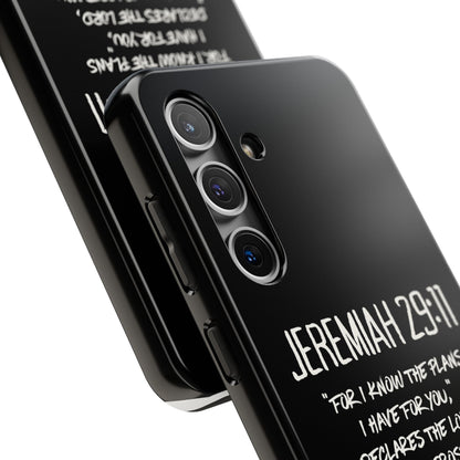 Jeremiah 29:11 Bible Verse Phone Case