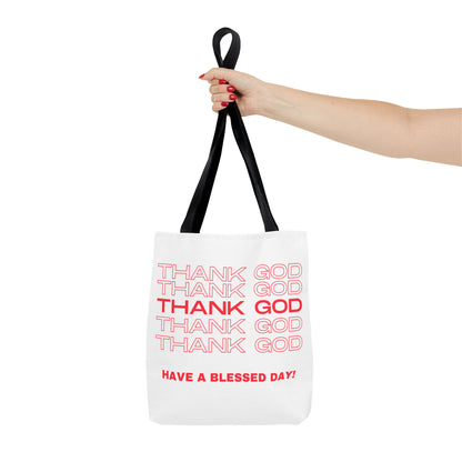 Thank God Tote Bag