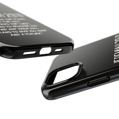 Jeremiah 29:11 Bible Verse Phone Case