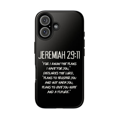 Jeremiah 29:11 Bible Verse Phone Case