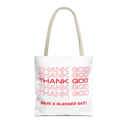 Thank God Tote Bag