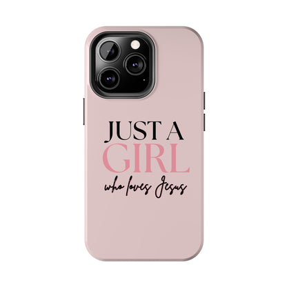 Just A Girl Trendy Phone Case