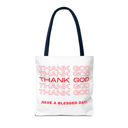 Thank God Tote Bag