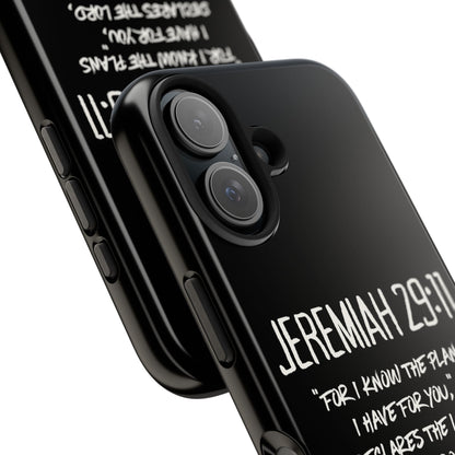 Jeremiah 29:11 Bible Verse Phone Case