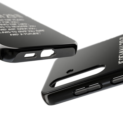 Jeremiah 29:11 Bible Verse Phone Case