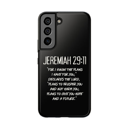 Jeremiah 29:11 Bible Verse Phone Case