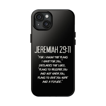 Jeremiah 29:11 Bible Verse Phone Case