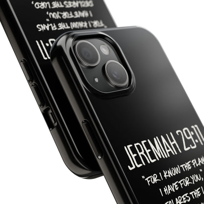 Jeremiah 29:11 Bible Verse Phone Case