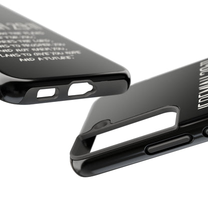 Jeremiah 29:11 Bible Verse Phone Case