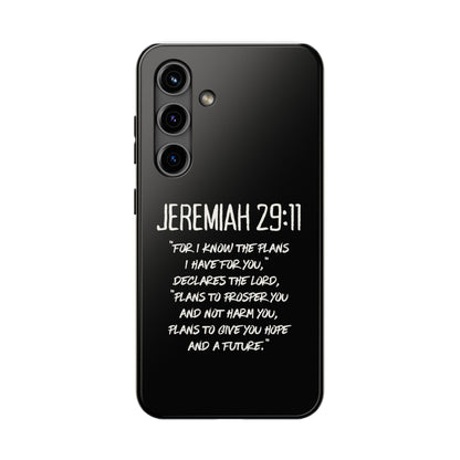 Jeremiah 29:11 Bible Verse Phone Case
