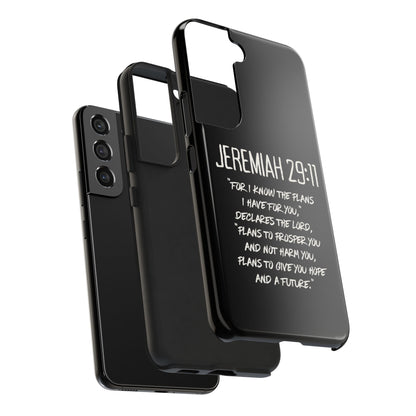 Jeremiah 29:11 Bible Verse Phone Case