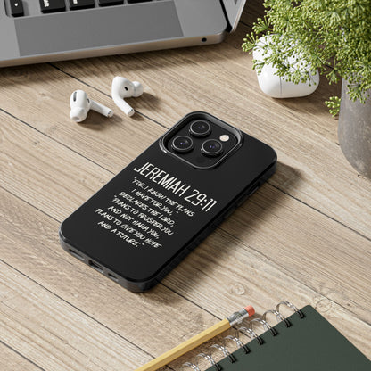 Jeremiah 29:11 Bible Verse Phone Case