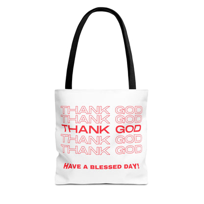 Thank God Tote Bag