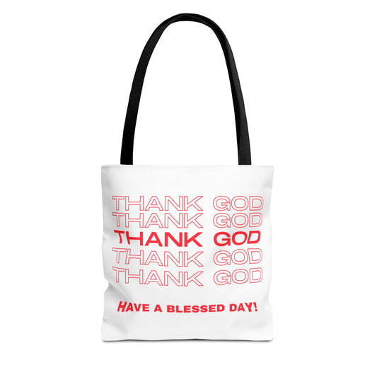 Thank God Tote Bag