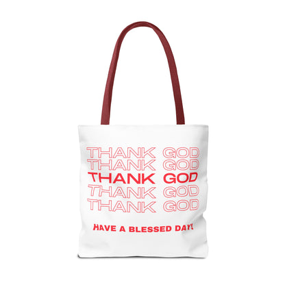 Thank God Tote Bag