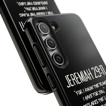 Jeremiah 29:11 Bible Verse Phone Case