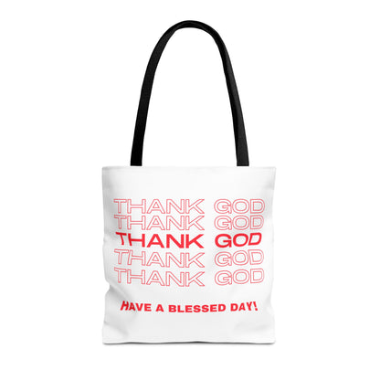 Thank God Tote Bag