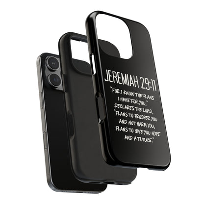 Jeremiah 29:11 Bible Verse Phone Case