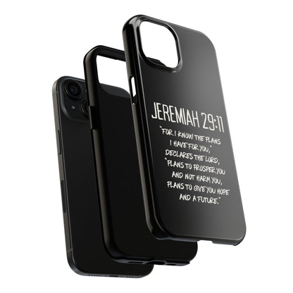 Jeremiah 29:11 Bible Verse Phone Case