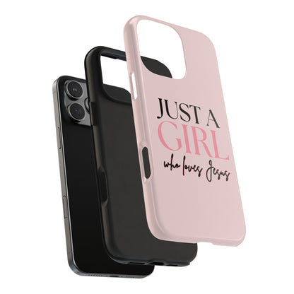 Just A Girl Trendy Phone Case