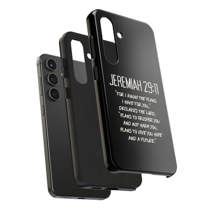 Jeremiah 29:11 Bible Verse Phone Case