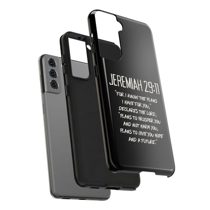 Jeremiah 29:11 Bible Verse Phone Case