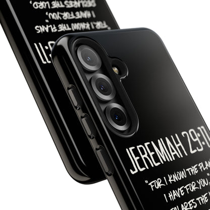 Jeremiah 29:11 Bible Verse Phone Case