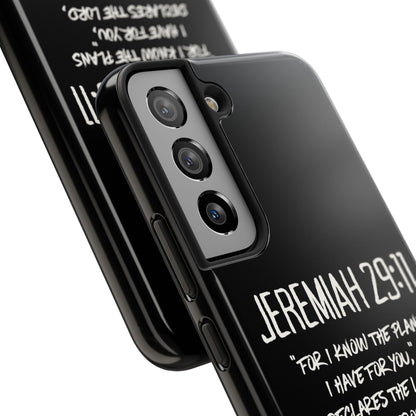 Jeremiah 29:11 Bible Verse Phone Case