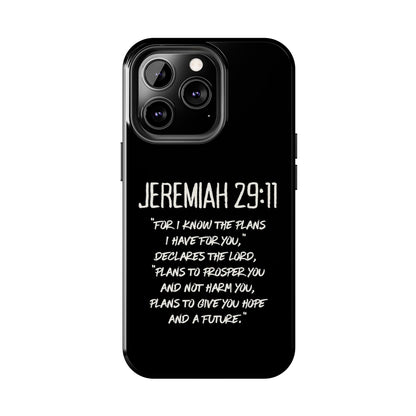 Jeremiah 29:11 Bible Verse Phone Case