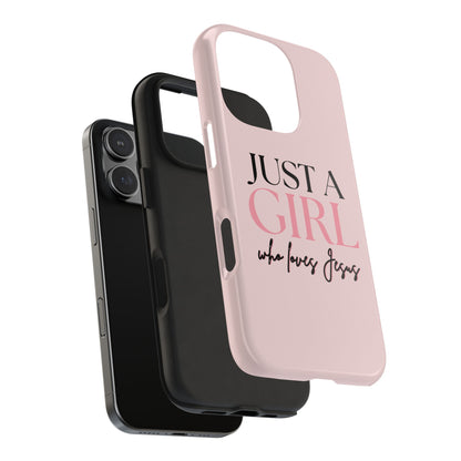 Just A Girl Trendy Phone Case
