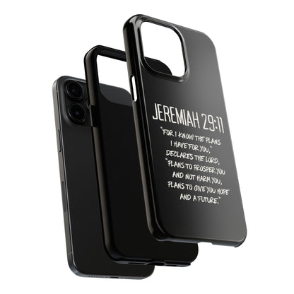 Jeremiah 29:11 Bible Verse Phone Case