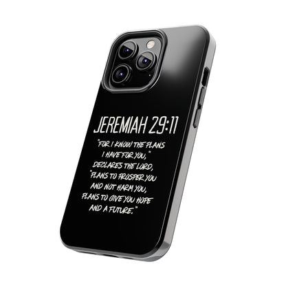 Jeremiah 29:11 Bible Verse Phone Case