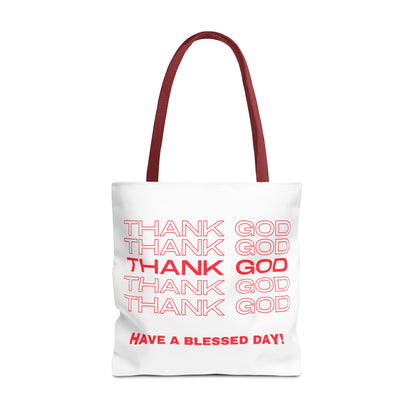 Thank God Tote Bag