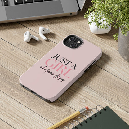 Just A Girl Trendy Phone Case