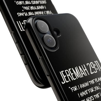 Jeremiah 29:11 Bible Verse Phone Case