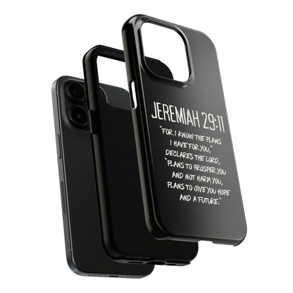 Jeremiah 29:11 Bible Verse Phone Case
