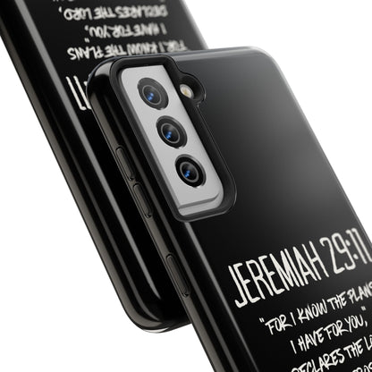 Jeremiah 29:11 Bible Verse Phone Case