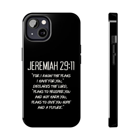 Jeremiah 29:11 Bible Verse Phone Case