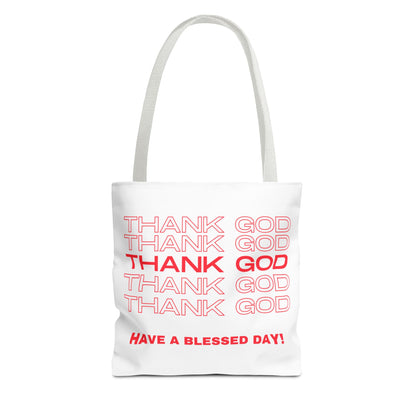 Thank God Tote Bag